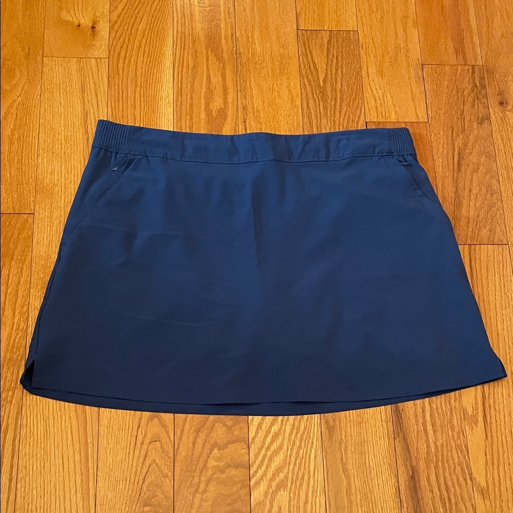 Columbia Deep Blue sz xl Mini Skirt with shorts